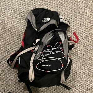 North face Terra 4.0 camping backpack